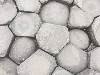 Full frame shot of cobblestone