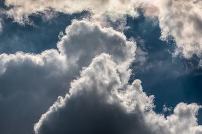 Low angle view of sky