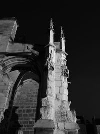 Low angle view of cathedral against sky