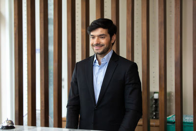 Portrait of a smiling young man