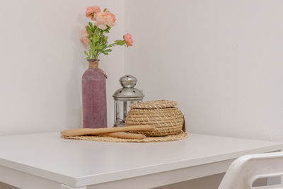 Close-up of potted plant on table