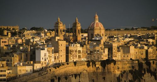 Old town in malta 