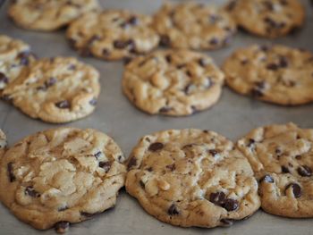 Close-up of cookies