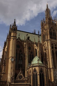 Low angle view of cathedral against sky