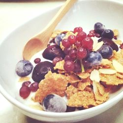 Close-up of fruits in bowl