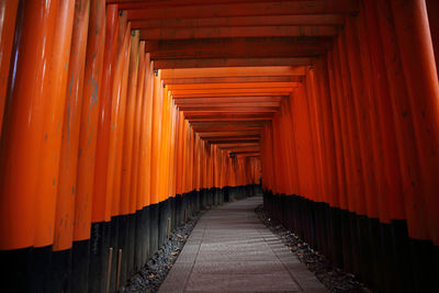 View of corridor of building