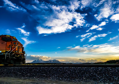 Scenic view of sky during sunset