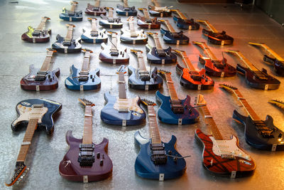large group of objects