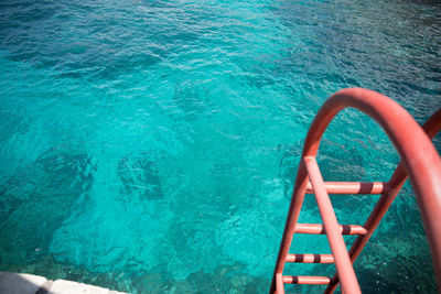 Beautiful view of the caribbean sea 