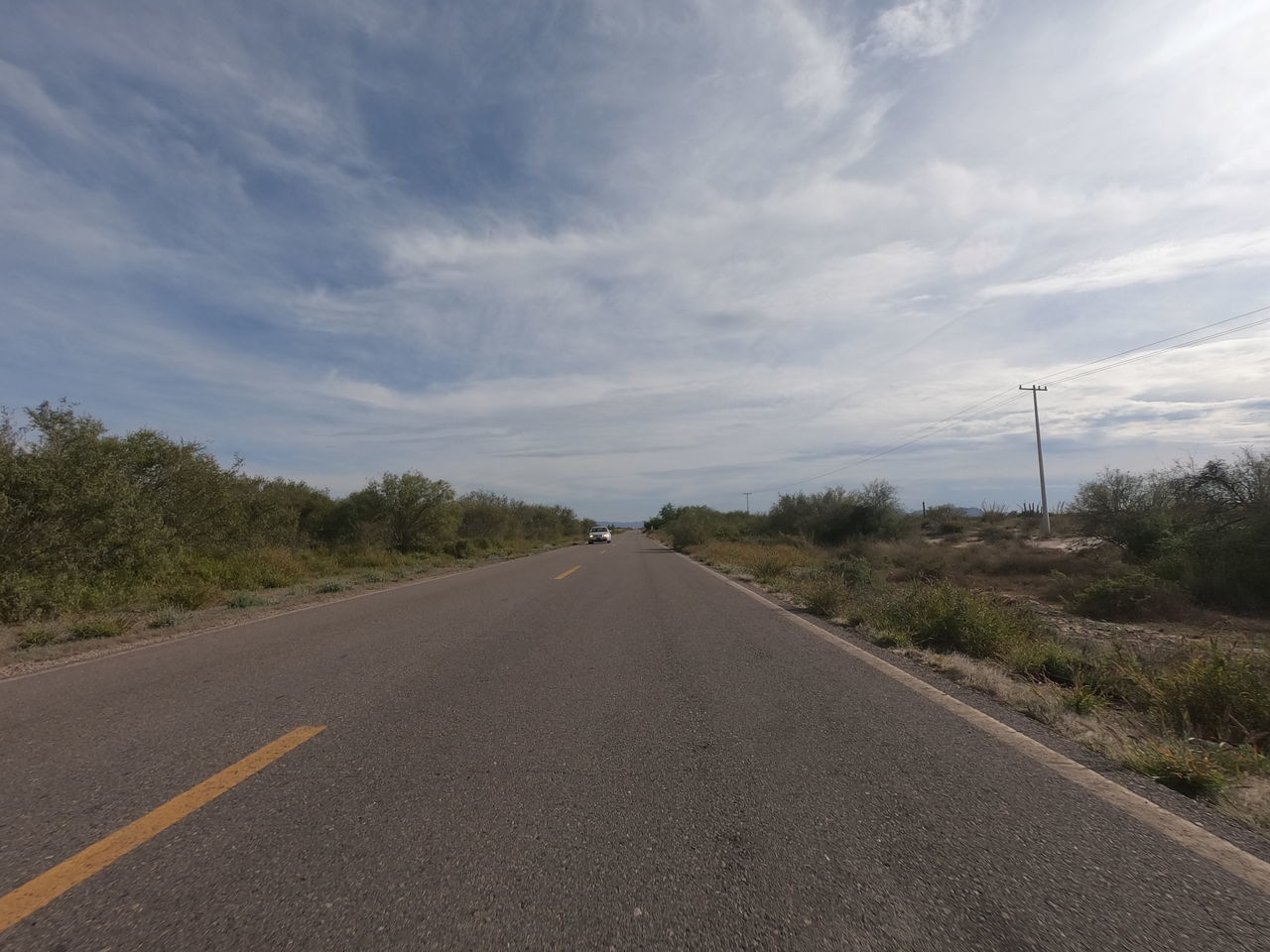 ROAD PASSING THROUGH LANDSCAPE