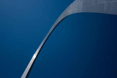 Low angle view of street light against clear sky