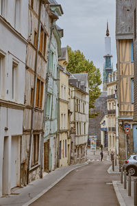 Street amidst buildings in city
