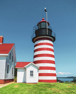 West quoddy lighthouse - most eastern point of the us