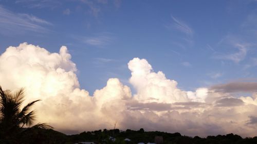 Low angle view of sky