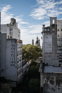 Buildings in city