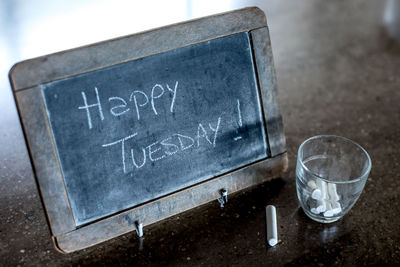 Close-up of drink in glass
