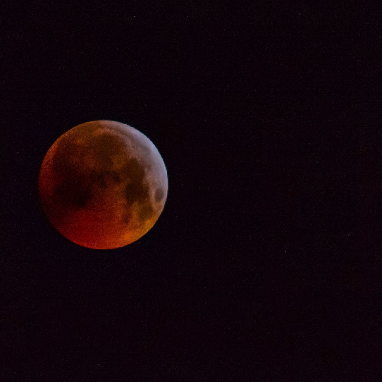 VIEW OF MOON IN SKY