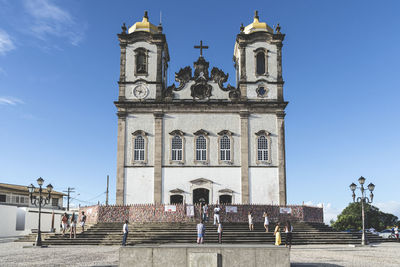 View of the basilica of senhor do bonfim, popularly known as igreja do bonfim