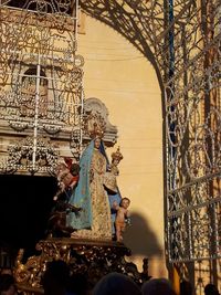 Statue in temple