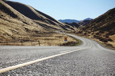 Windy, curvy streets through new zealand.