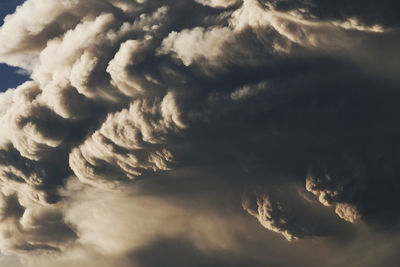 Close-up of cloudscape