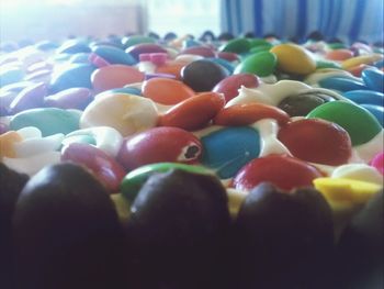 Close-up of multi colored candies