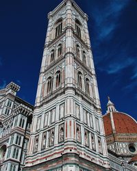Low angle view of clock tower