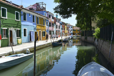 View of buildings at waterfront