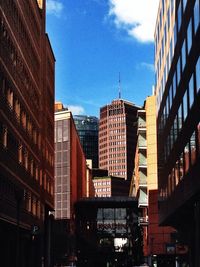 Low angle view of office building