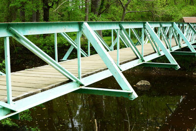 Close-up of grass by lake