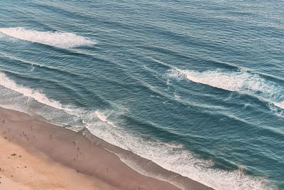 Aerial view of beach