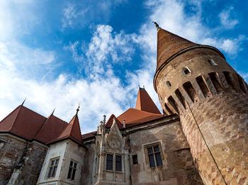 Corvin castle - vajdahunyadi castle - in hunedoara, transylvania, romania