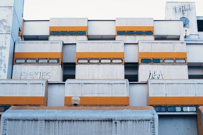 Full frame shot of modern building