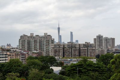 Buildings in city