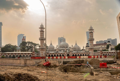 Buildings in city
