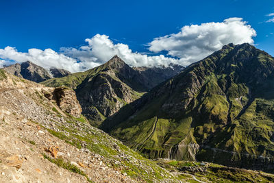 Lahaul valley in himalayas. himachal pradesh, india