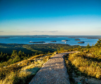 View of calm sea