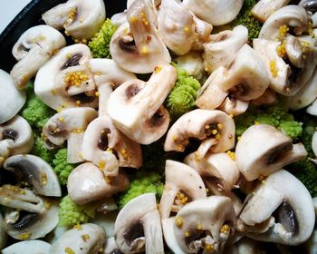 Full frame shot of mushrooms