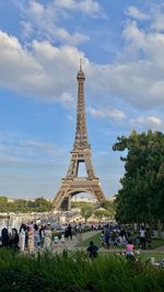 View of tour eiffel