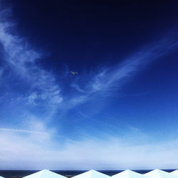 Low angle view of cloudy sky