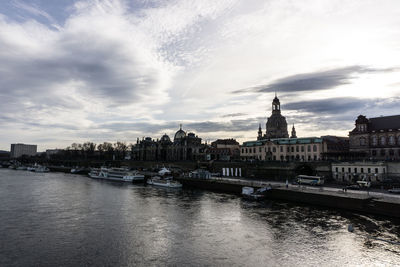 View of city at waterfront