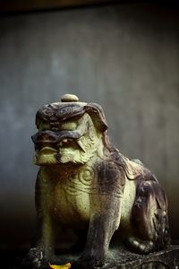 Close-up of statue