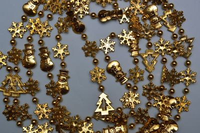 Close-up of christmas decorations