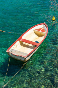 Small boat in mallorca