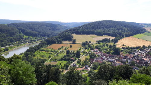 Scenic view of mountains