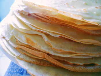 Close-up of cake in plate