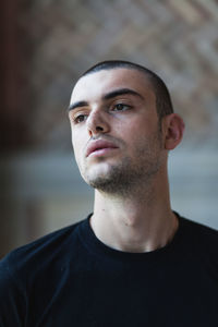 Portrait of young man
