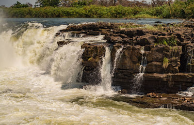 View of waterfall