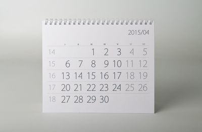 Close-up of text on white background