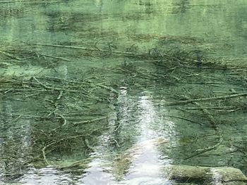 Full frame shot of water in lake